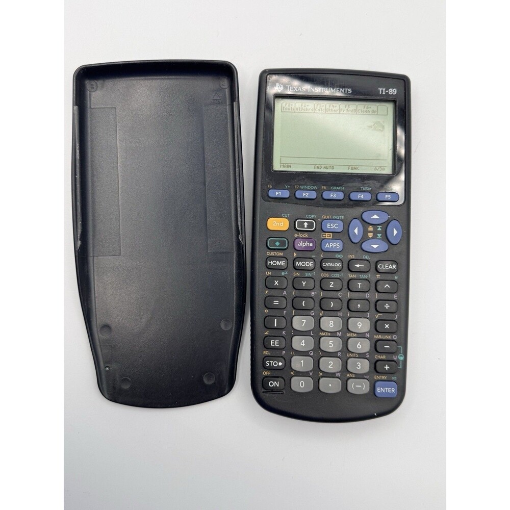 Texas Instruments TI-89 Graphing Calculator With Cover Tested Working - Picture 2 of 13